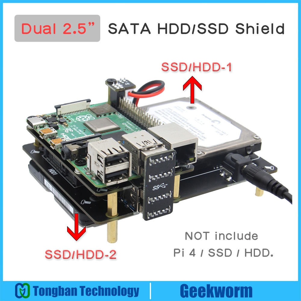   4  B  2.5 ġ SATA HDD, SSD..